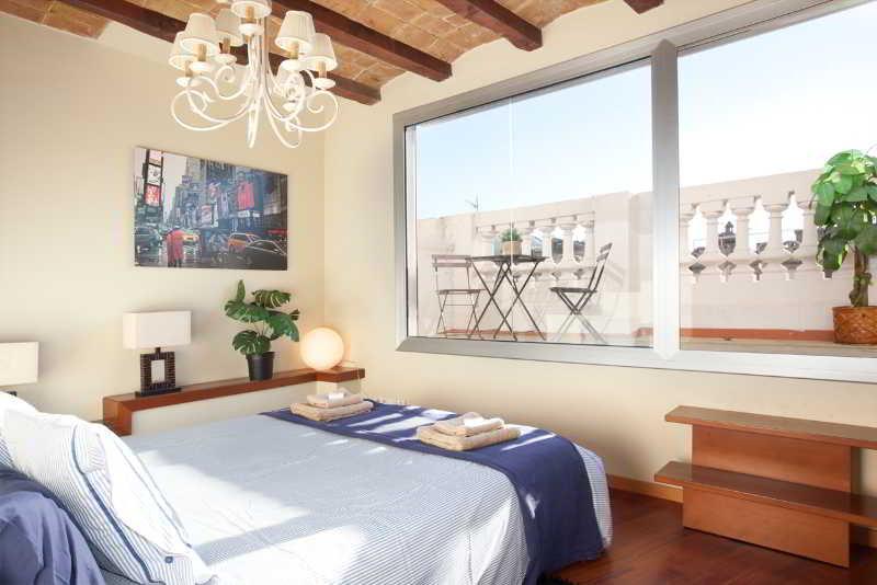 Ferienwohnung Apbcn Gracia Terraced Barcelona Exterior foto